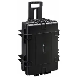 B&W Koffer Typ 6800 leer mit Trolley schwarz