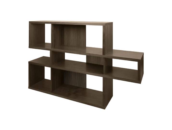 Regal London-506, Temahome, nussbaumfarbig, Holz