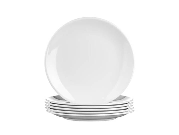 SECO Ronde witte melamine plaat, duurzaam en krasbestendig - 9 /23cm