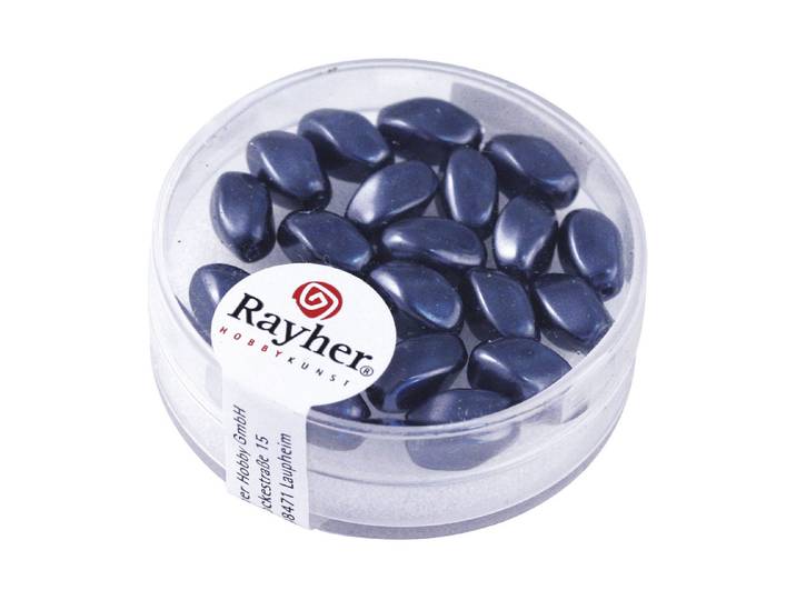 Rayher Wachsperlen Renaissance Olive 9 × 6 mm 20 Stück