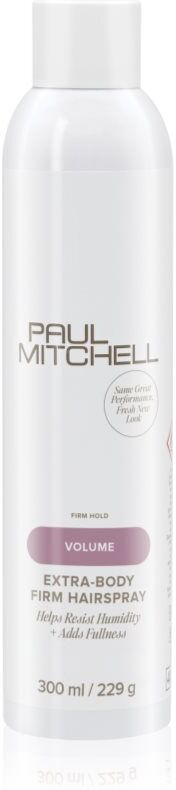 Paul Mitchell Volume Extra-Body Firm Hairspray laque cheveux fixation forte pour donner du volume et de la brillance 300 ml