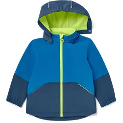 Tchibo - Kinder-Softshelljacke mit Farbwechsel bei Regen - Baby - Gr. 86/92 - dunkelblau/print