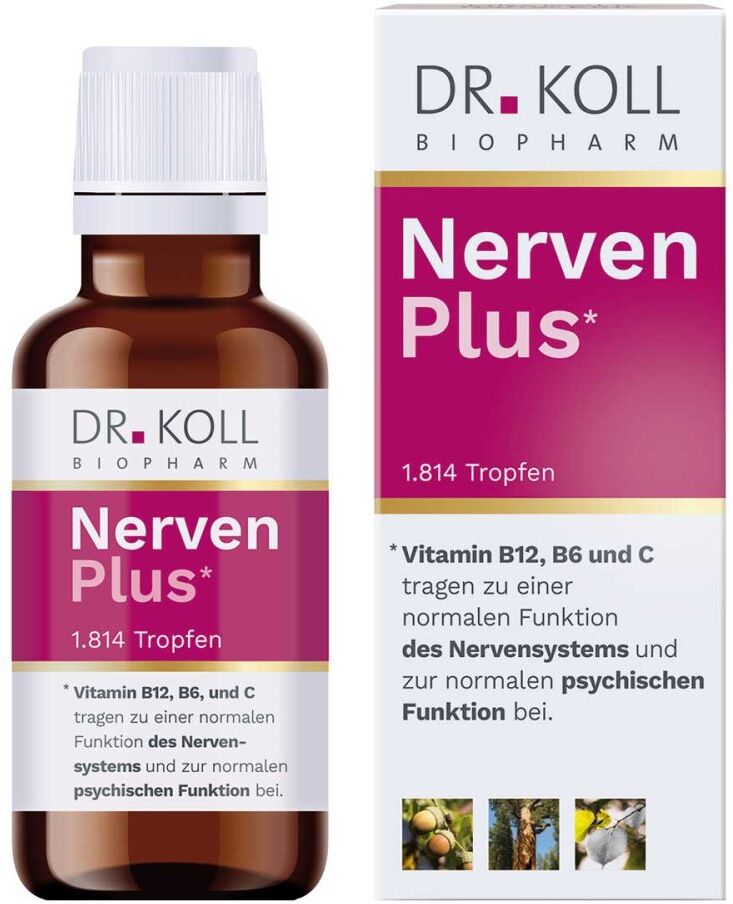Dr. Koll Nerven Plus Doktor koll Gemmo Komplex Vitamine b12 B6