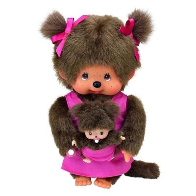 Monchhichi Mother Care Pink Girl, ca. 20 cm