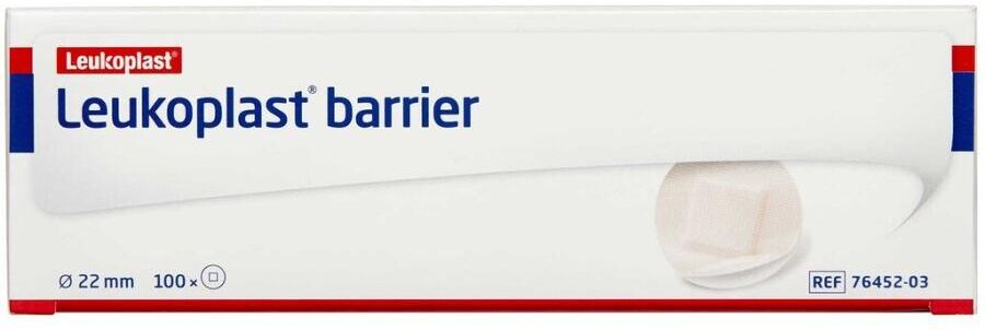 Leukoplast Barrier Plaster Rund Medicinsk udstyr 100 stk