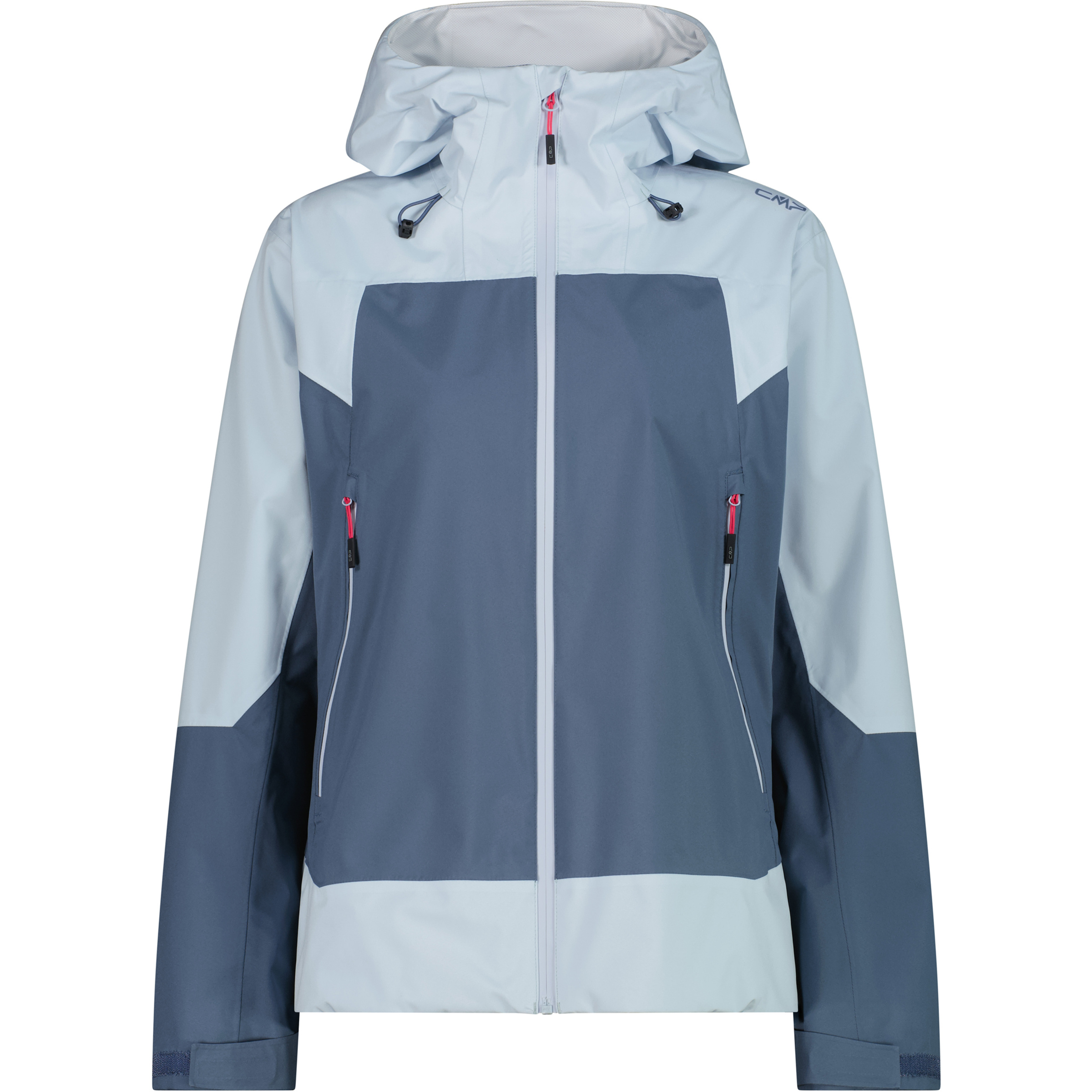 CMP Damen Regenjacke blau Größe XS Trekking Winddicht