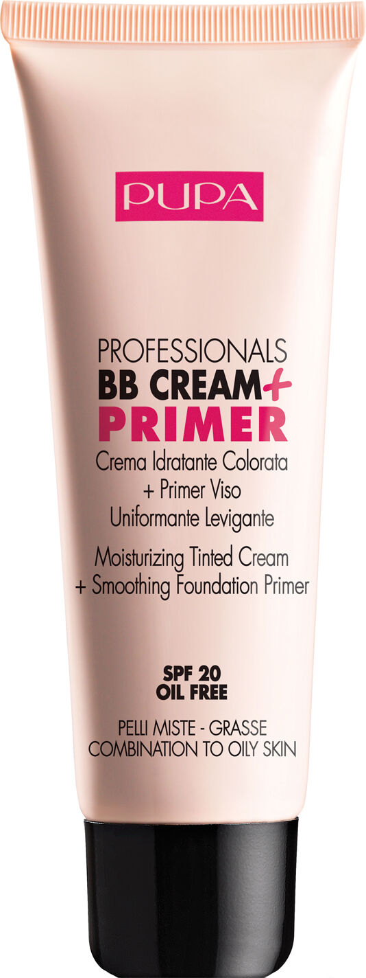 PUPA Professionals BB Cream + Primer (Combination To Oily Skin) SPF20 50ml