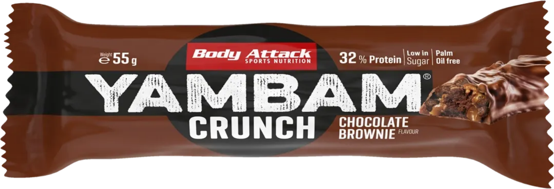 BODY ATTACK Yambam Crunch Bar 55 G 