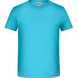James & Nicholson Jungen Bio T-Shirt 8008B turquoise XL