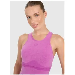 4F, Damen, Sportshirt, Damen-Yoga- und Pilates-Top, schmal geschnitten und schnelltrocknend (XS)