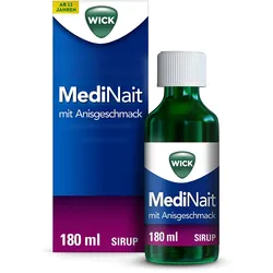 WICK MediNait mit Anisgeschmack Sirup 180 ml