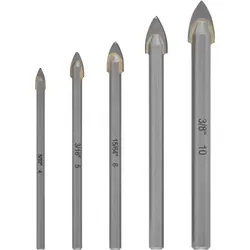 kwb HM-Glasbohrer Set 5-tlg 177200