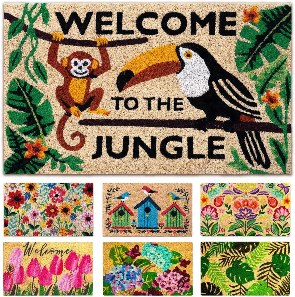 Welcome to the jungle outdoor deurmat - 40 x 70 cm