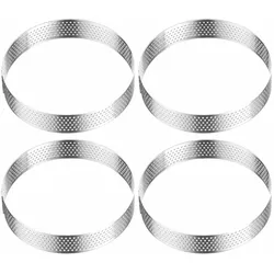 Westmark 4 Tartelette-Rahmen, rund, Ø 10 cm, 340422E3