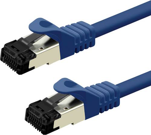 Value 21.99.1851 RJ45 Patchkabel CAT 8.1 S/FTP 1m Blau
