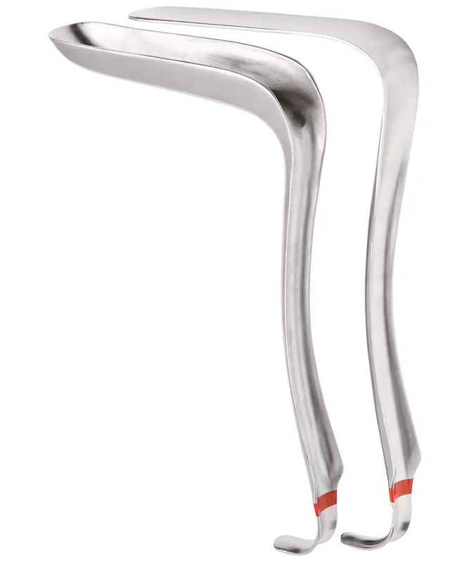 Einmal-Vaginalspekulum nach Kristeller, 110 x 27 mm, Gr. 2 paarweise steril verpackt (10 Paar) 360018-3