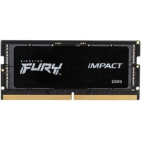 SO-DIMM 8 GB DDR5-4800 , Arbeitsspeicher schwarz, KF548S38IB-8, Impact, INTEL XMP