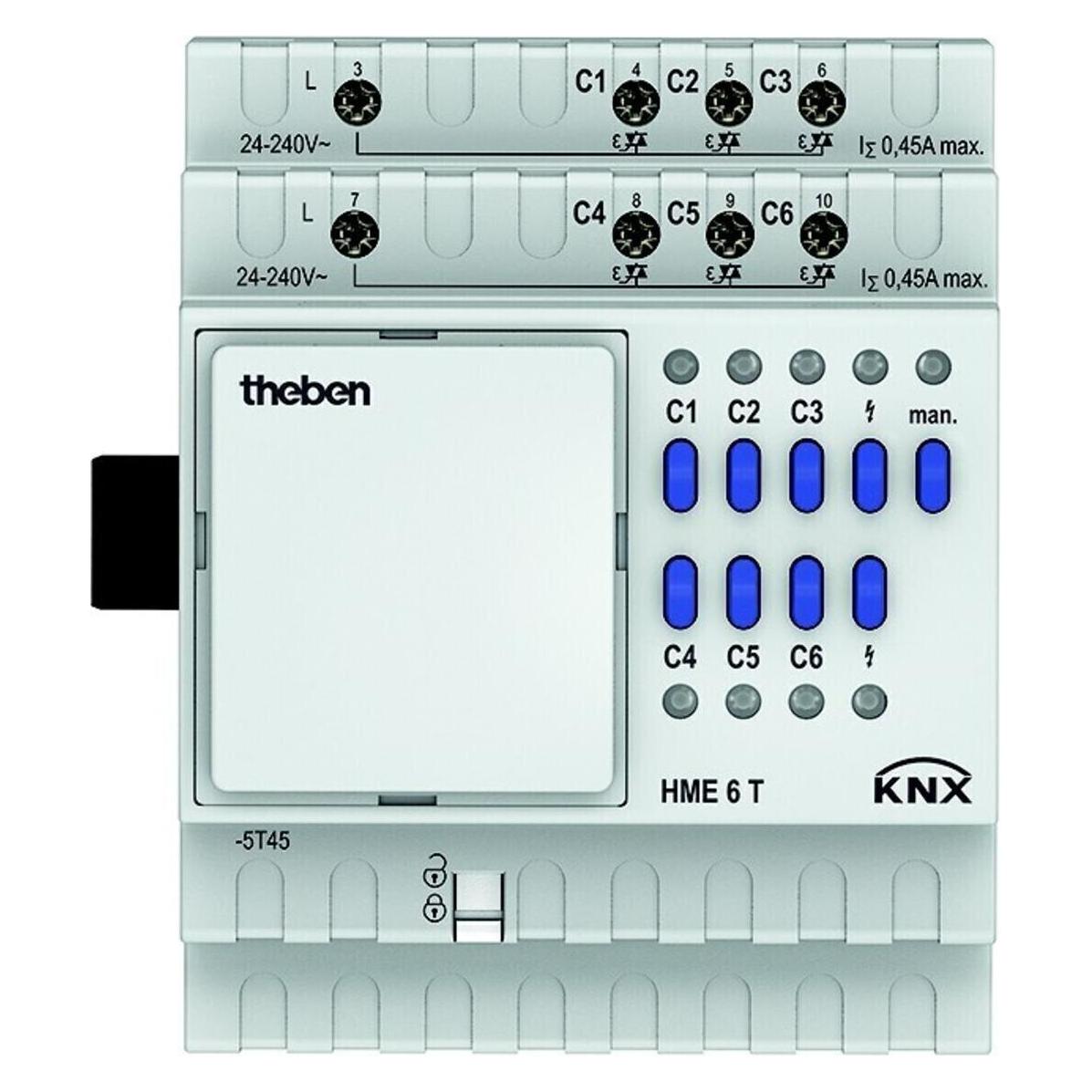 Theben Hme 6 T Knx (Heizungsaktor) (4930245)