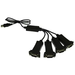 RS PRO USB auf seriell Adapter (0.24 m), Schnittstellenkabel