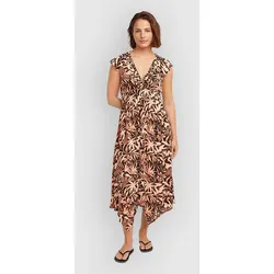 O'Neill Must-Have Midi Kleid black brazillian sun Gr. XL