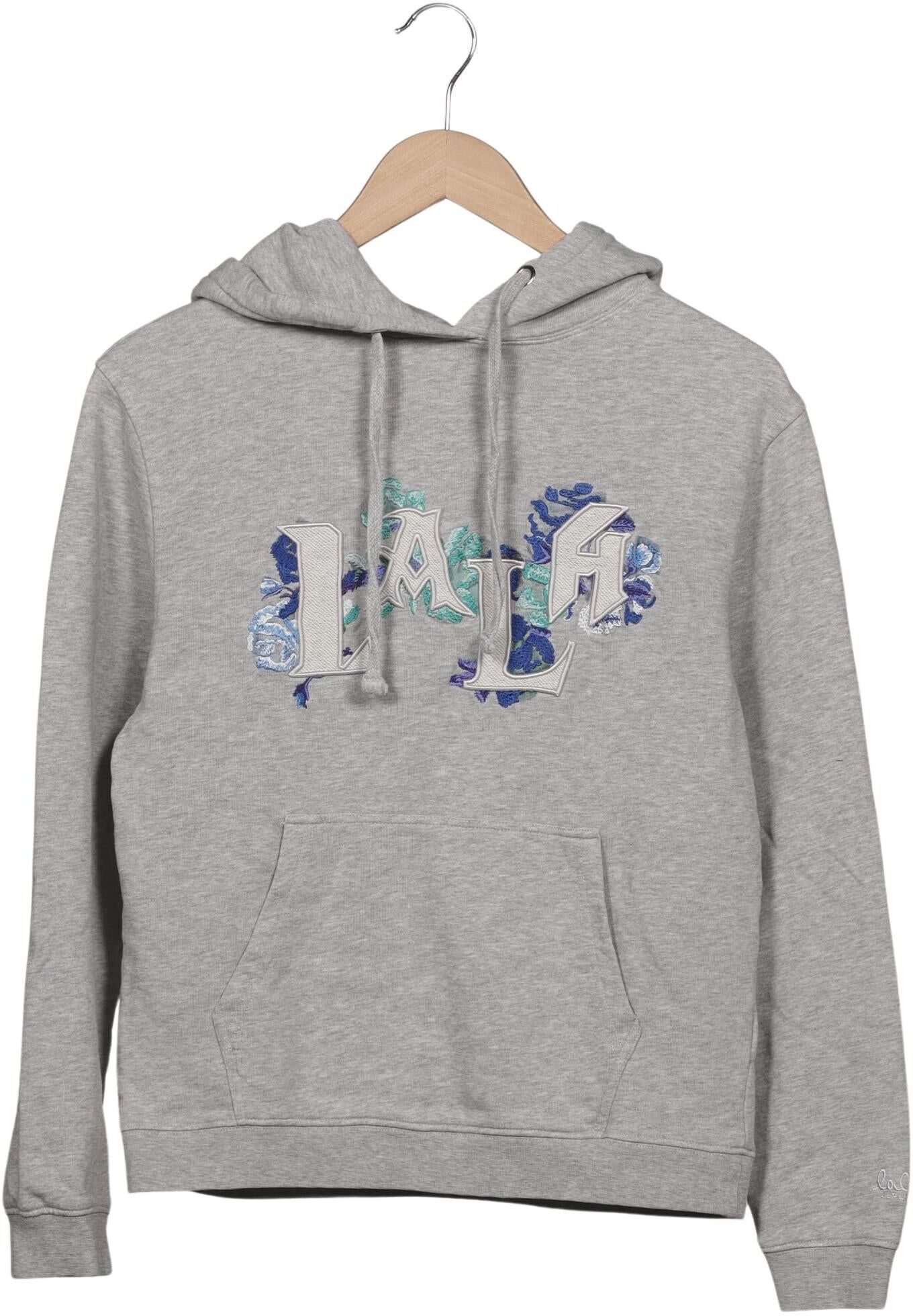 Lala Berlin Damen Kapuzenpullover, Grau, Gr. XS, Baumwolle - Second Hand
