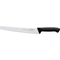 ProDynamic Universalmesser, Wellenschliff, 26cm schwarz