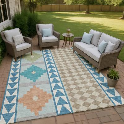 Addison Rugs Machine Washable Indoor/ Outdoor Global Pima Chantille Rug