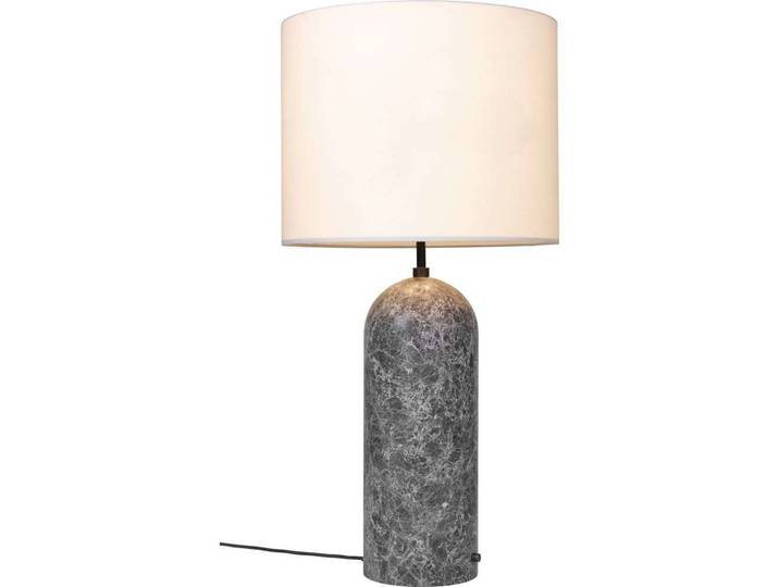 Gravity XL Low Lampadaire Grey Marble/White - GUBI - Salon / séjour - Marbre
