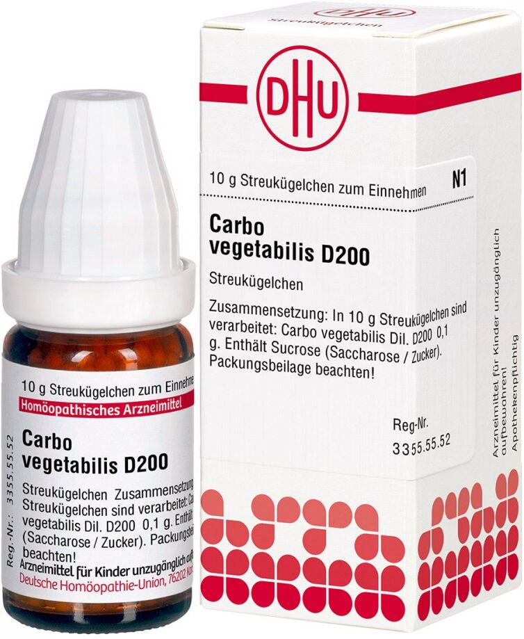 DHU Carbo Vegetabilis D200 Globuli