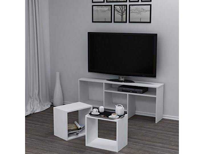Homemania TV-Möbel NA Bianco