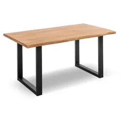 Portobello Esstisch Denver 200 x 100 cm Holz Braun Eiche