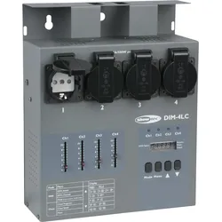 Showtec DIM-4LC Dimmerpack mit 4 Kanälen - 3 A pro Kanal und lokaler Steuerung