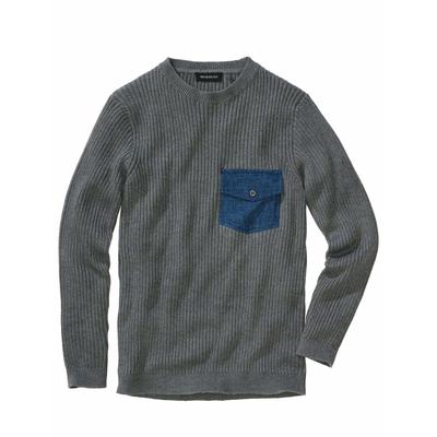 Mit-Jeans-Pullover