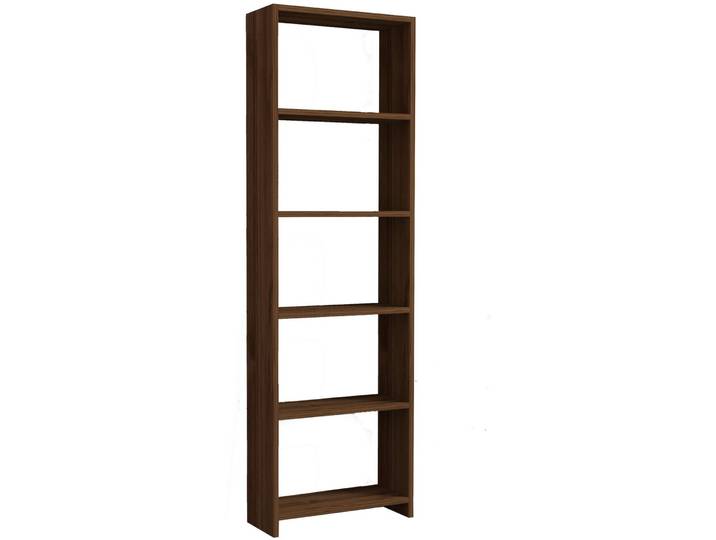 Bücherregal Georis Nussbaum Holzwerkstoff B 50 H 160 cm - Bücherregal