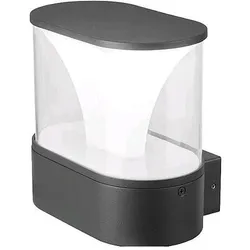 Böhmer, Gartenbeleuchtung, IP54 3000KLEDWandleuchte anthrazit 12,5W 34233 (900 lm, IP54)