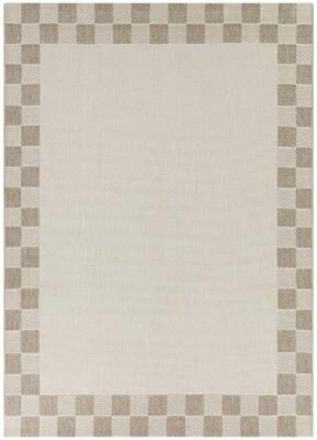 Balta Rugs Tabor Checkered Border Indoor/Outdoor Area Rug