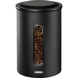 Xavax Kaffeedose für 1,3kg Bohnen o. 1,5kg Pulver, luftdicht, aromadicht, Schwarz 00111262 Dose für Kaffeebohnen