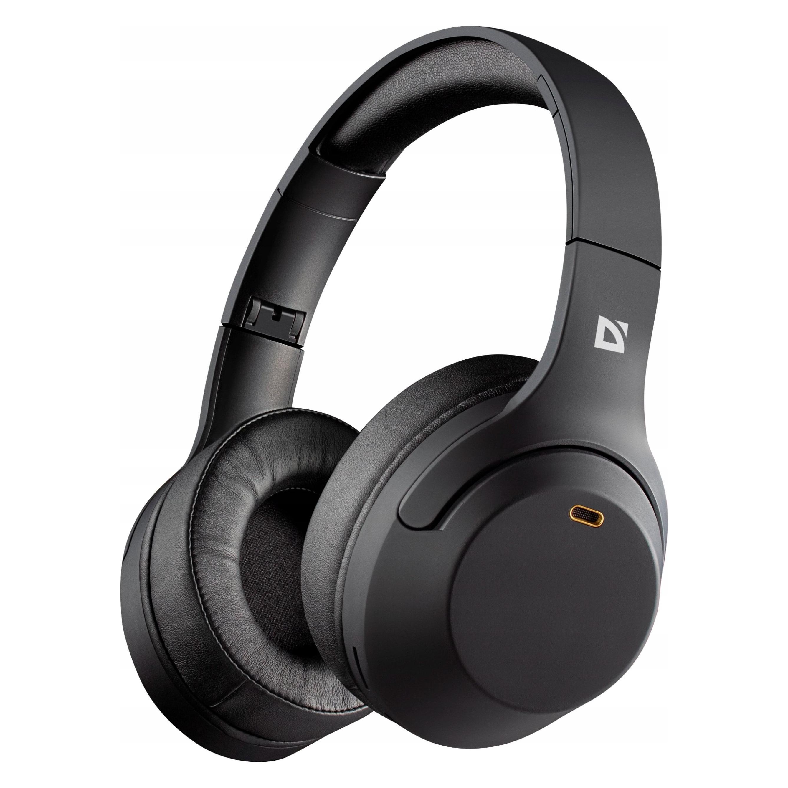 Defender Słuchawki Bluetooth Freemotion B690 Czarne (50 h, Kabellos) (63690)