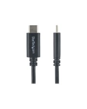 StarTech.com 2m 6ft USB C Cable M/M 2.0 Type C USB-Kabel Typ C M bis C M 2 m Schwarz (USB2CC2M)