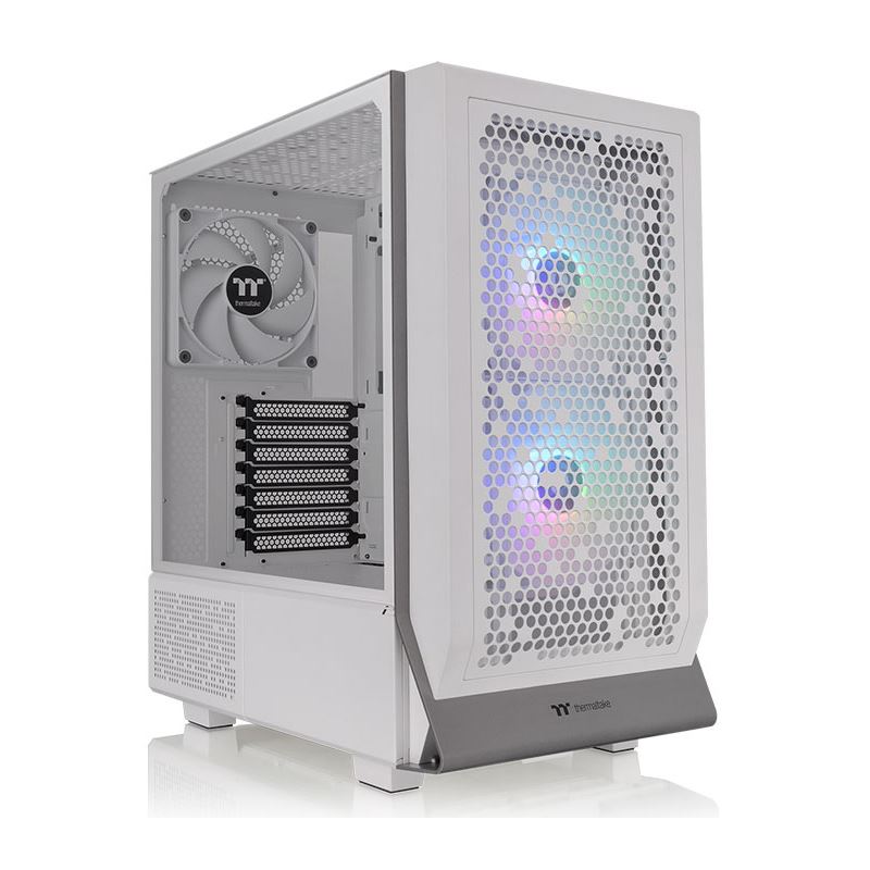 Thermaltake Ceres 300 TG ARGB Midi Tower ohne Netzteil weiss