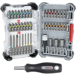 Bosch Extra Hard im Pick and Click-Koffer, 44+1-teiliges Set - 2607017732