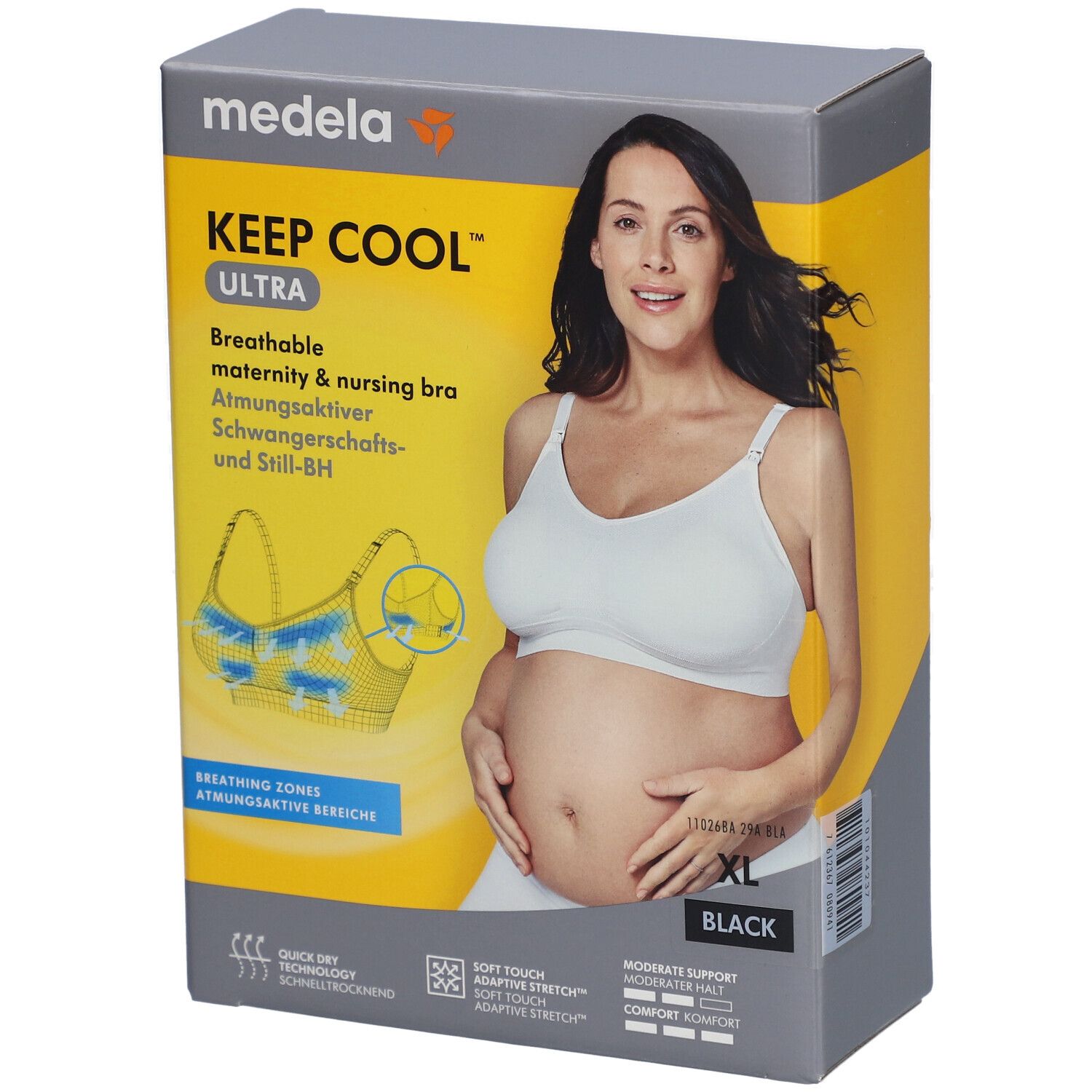 Medela Keep Cool Ultra BH XL schwarz 1 St Bustier