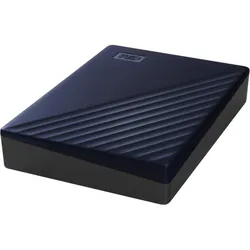 WD My Passport for Mac (4 TB), Externe Festplatte, Blau