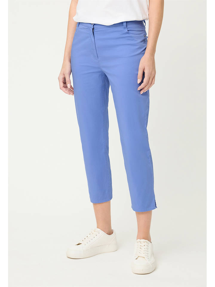 Olsen Caprihose in Blau - 40