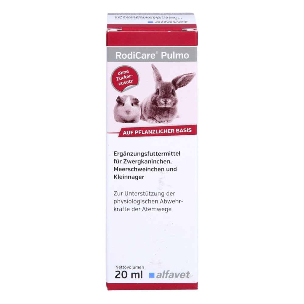 alfavet Tierarzneimittel GmbH Rodicare Pulmo für Kleinnager/Meerschweinchen/Zwergkaninchen 13360763