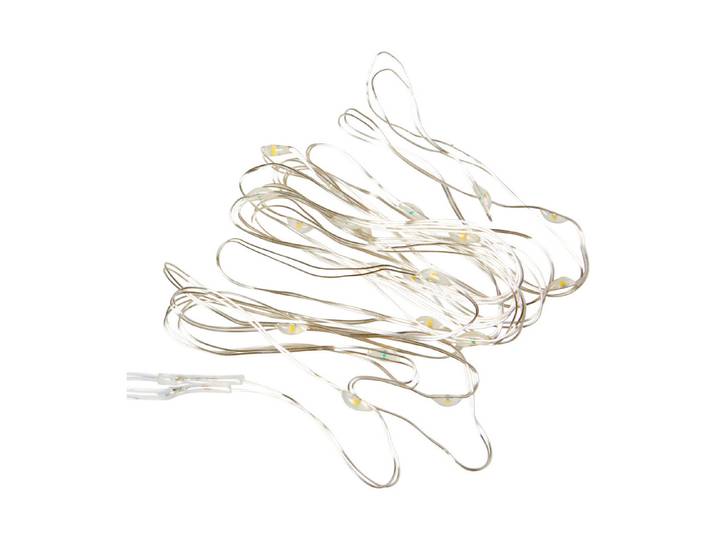 Rayher Micro LED-Lichterkette mit Draht 2 m 20 Lichter