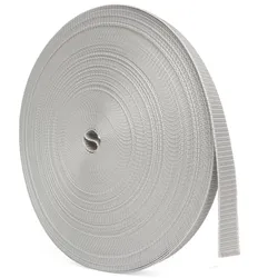BAUHELD 50m Rollladengurt 18mm Grau