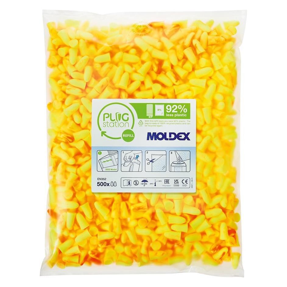 Moldex Gehörschutzstöpsel - MelLows PS 500 Paar - Nachfüllpackung (229326)