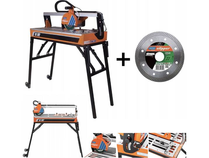 Norton Clipper TR 202 Machine à couper les carreaux\, scie sur table\, scie à pont