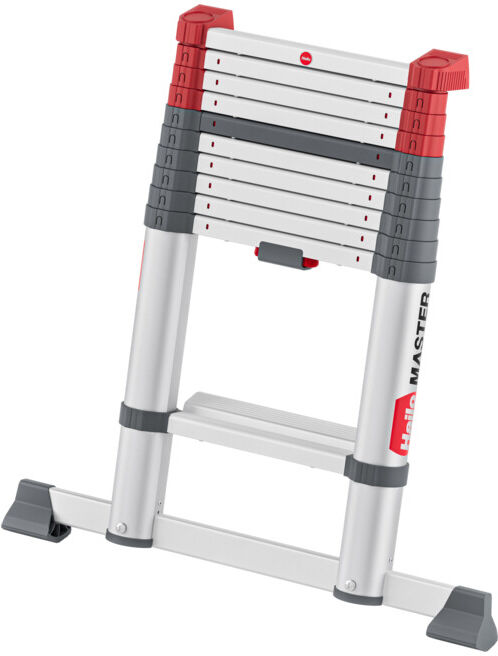 Hailo Échelle télescopique en aluminium Master T100 FlexLine 11 marches (7114111)